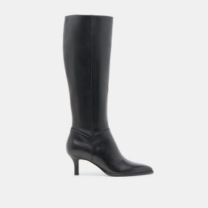 Aldy Boots Black Leather