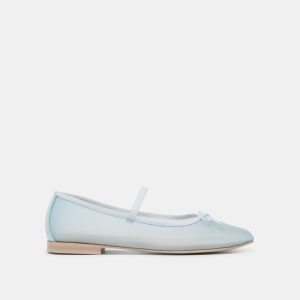 Cadel Ballet Flats Ice Blue Mesh