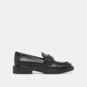 Tiggy Loafers Black Leather
