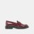 OXBLOOD CRINKLE PATENT