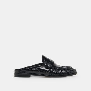 Betzy Loafers Midnight Crinkle Patent