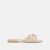 OATMEAL BEADED RAFFIA